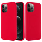 iPhone 14 Plus 6,7" dark Red , case Silicon