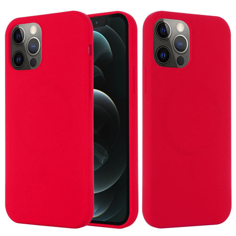 iPhone 14 Plus 6,7" dark Red , case Silicon